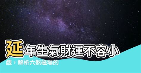 生氣延年|延年+生氣，生氣+五鬼，生氣+六煞磁場組合綜合解析，數字能量。